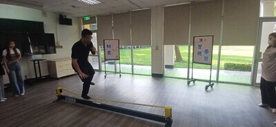 113.9.23 養生系新生從初衷到實現夢想之走繩活動體驗圖片