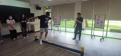 113.9.23 養生系新生從初衷到實現夢想之走繩活動體驗圖片